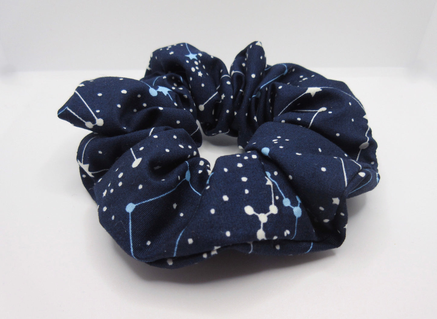 Navy Star Constellation Scrunchie